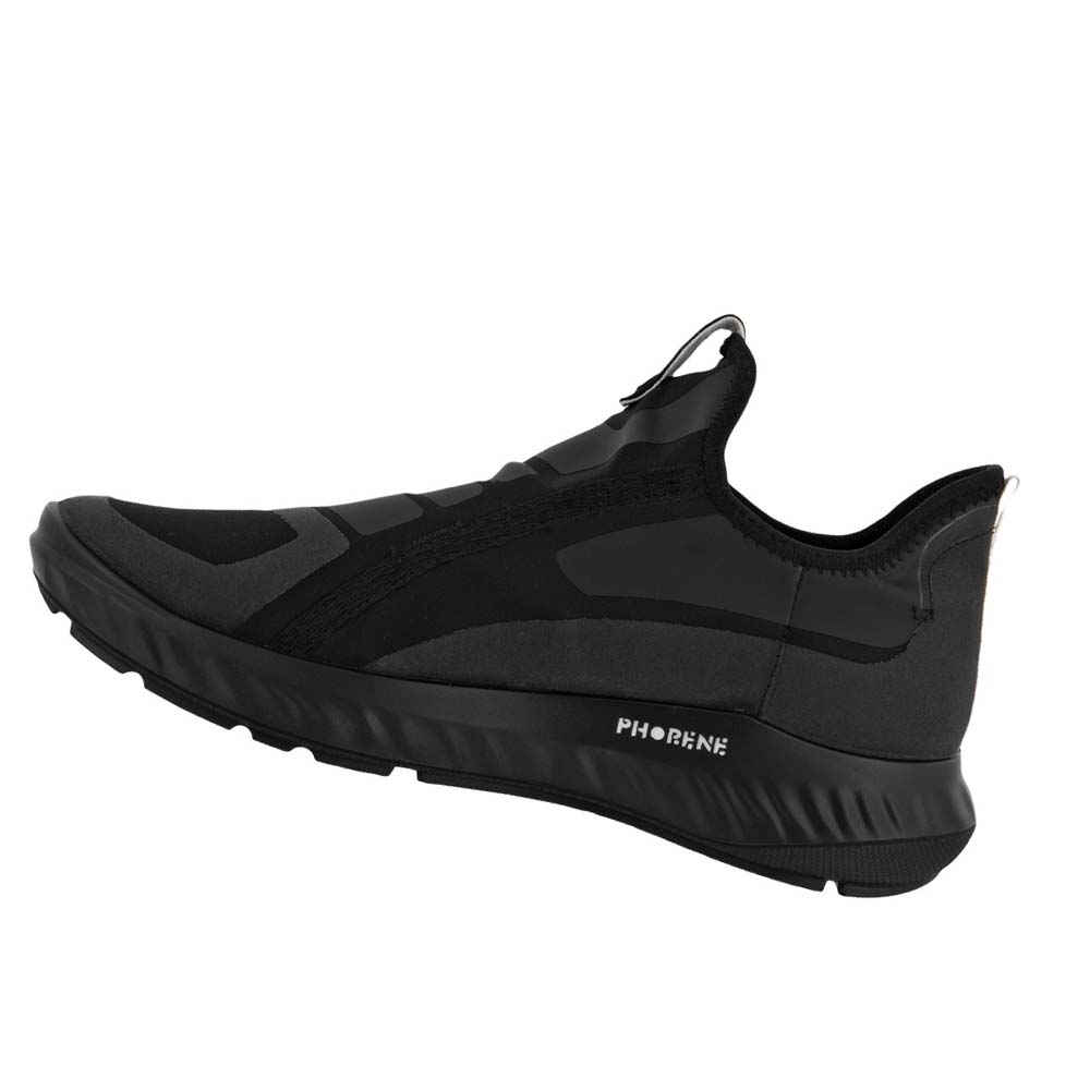 Ecco Ath-1fw Alpha Slip On Joggesko Dame Svarte | NO 202LIS